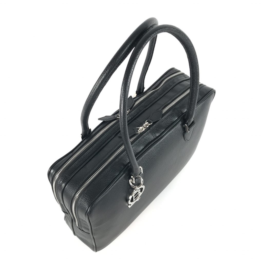 AVENUE by BONDBERY® | Business-Tasche aus Leder in Schwarz | Foto 05