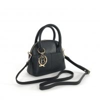 LILI by BONDBERY® | Mini-Handtasche aus Leder in Schwarz | Foto 01