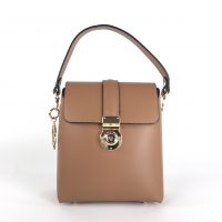 NAOMI by BONDBERY® | Handtasche aus Leder in Cognac | Foto 01