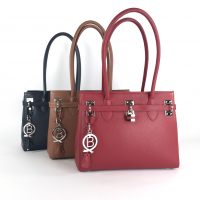 Handtasche Jackie aus der Bondbery Kollektion - hier drei Varianten - erhältlich bei www.bondbery.com