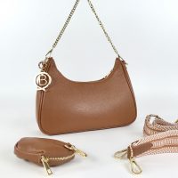 DAISY by Bondbery | Handtasche aus Leder - Cognac