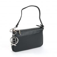 SWEETY by Bondbery | Mini Handtasche - Crossbody Tasche aus Leder - Schwarz
