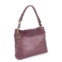 DARLING by Bondbery | Handtasche aus Leder in Bordeaux