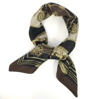 Seidentuch PRECIOUS SECRET | Carré 90 - Multicolor Chocolate