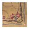 Tuch Country Rose aus der Bondbery Kollektion in Farbe Senf gemustert / Ansicht 01